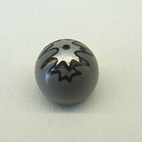 Technic Ball Joint, Silver Eye Print Dunkelgrau