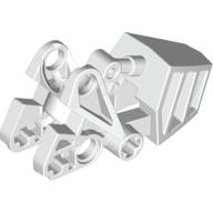 Large Figure Foot, with Ball Joint Socket 3 × 6 × 2 1/3 Weiß