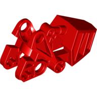 Large Figure Foot, with Ball Joint Socket 3 × 6 × 2 1/3 Red