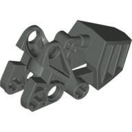Large Figure Foot, with Ball Joint Socket 3 × 6 × 2 1/3 Dark Gray
