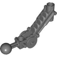 Large Figure Skeletal, Limb, Angular with Ball Joint, and Axle Hole Dunkelblaugrau