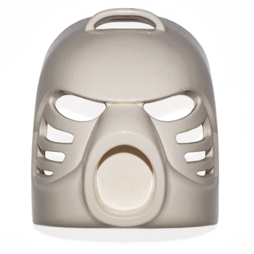 Large Figure Mask Hau [Plain] White