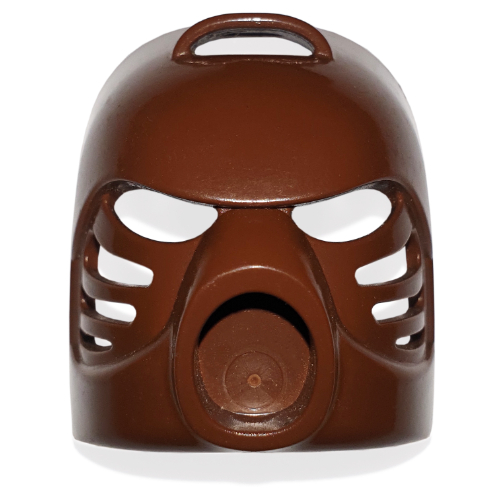 Large Figure Mask Hau [Plain] Braun