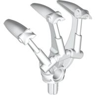 Large Figure Weapon, Claw, Triple, with Axle White