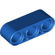 Technic Lochbalken 1 × 3 dick Blau