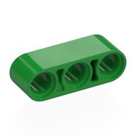 Technic Beam 1 × 3 Thick Bright Green