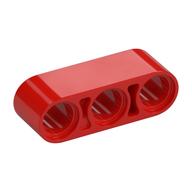 Technic Beam 1 × 3 Thick Red