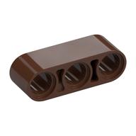 Technic Beam 1 × 3 Thick Brown