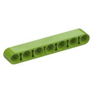 Technic Beam 1 × 7 Thick Lime