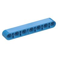 Technic Beam 1 × 7 Thick Dark Azure