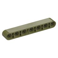 Technic Beam 1 × 7 Thick Olive Green