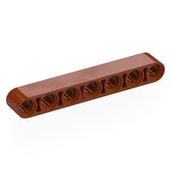 Technic Beam 1 × 7 Thick Dark Orange
