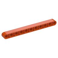 Technic Beam 1 × 11 Thick Reddish Orange