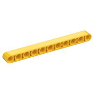Technic Beam 1 × 11 Thick Yellow
