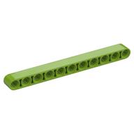 Technic Beam 1 × 11 Thick Lime