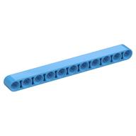 Technic Lochbalken 1 × 11 dick Mittelblau