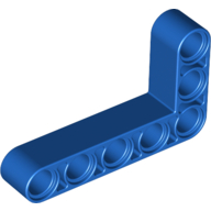 Technic Beam 3 × 5 L-Shape Thick Blau