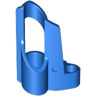 Technic Panel Fairing # 5 Small Short, Large Hole, Side A Blue