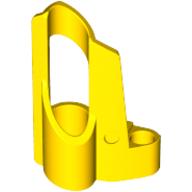 Technic Panel Fairing # 5 Small Short, Large Hole, Side A Yellow