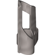 Technic Panel Fairing # 5 Small Short, Large Hole, Side A Metallic-Silber