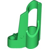 Technic Panel Fairing # 6 Small Short, Large Hole, Side B Green