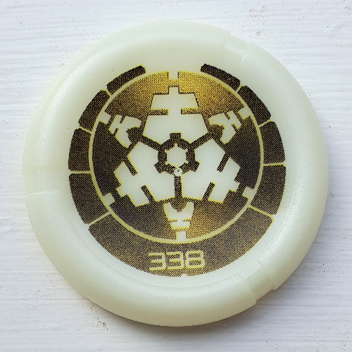 Große Figur Wurfscheibe, Kanoka, Po-Metru 338 (bedruckt)