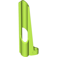 Technic Panel Fairing # 7 Small Long, Large Hole, Side A Limette