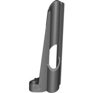 Technic Panel Fairing # 8 Small Long, Large Hole, Side B Black