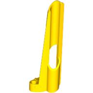 Technic Panel Fairing # 8 Small Long, Large Hole, Side B Yellow