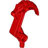 Large Figure Weapon, Claw Hook with Axle Red