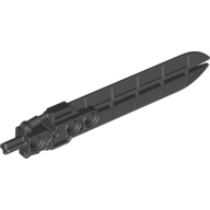 Large Figure Weapon Sword, Hydraulics and 3 Holes Schwarz