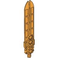 Large Figure Weapon Sword, Hydraulics and 3 Holes Medium Orange