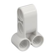 Technic Pin Connector Perpendicular Long White