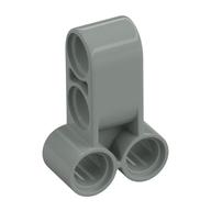 Technic Pin Connector Perpendicular Long Hellgrau