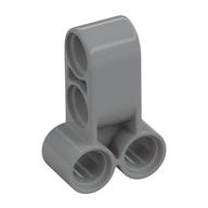 Technic Pin Connector Perpendicular Long Hellblaugrau