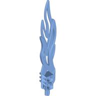 Large Figure Weapon Sword, Toa Flame 2 × 12 with Two Holes Mittelblau