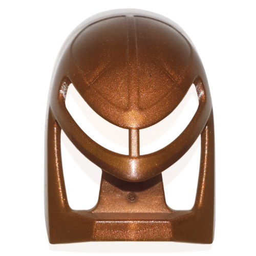 Large Figure Mask Miru Two-tone Gold