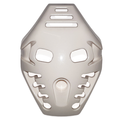 Large Figure Mask Pakari White