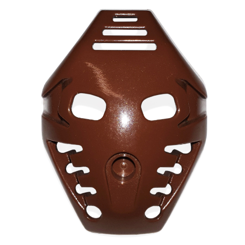 Large Figure Mask Pakari Braun