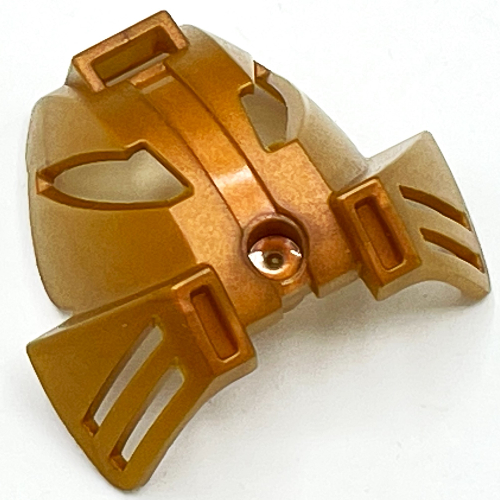 Large Figure Mask Kakama Two-tone Gold