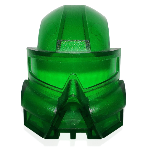 Large Figure Mask Kaukau Trans-Green
