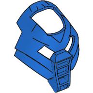 Large Figure Mask Huna (Turaga) Blau