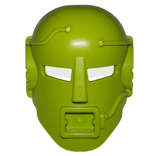 Large Figure Mask Mahiki (Turaga) Lime