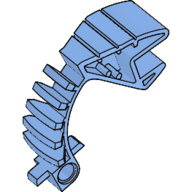 Large Figure Weapon, Claw Arm (Tohunga) Medium Blue