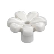Plant, Flower, Minifig Accessory with 7 Thick Petals and Pin Weiß