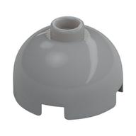 Brick Round 2 × 2 Dome Top, Vented Stud Light Bluish Gray