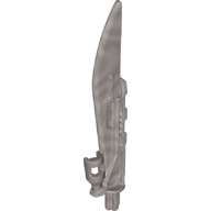 Large Figure Weapon Blade, with Bar Holder and Axle Mattsilber