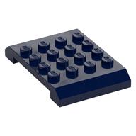 Brick Sloped 4 × 6 × 2/3 Double Dark Blue