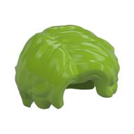 Hair Mid Length, Parted Limette