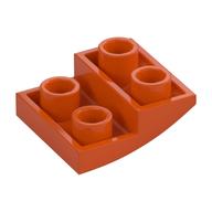 Bogenstein umgekehrt 2 × 2 × 2/3 Rotorange